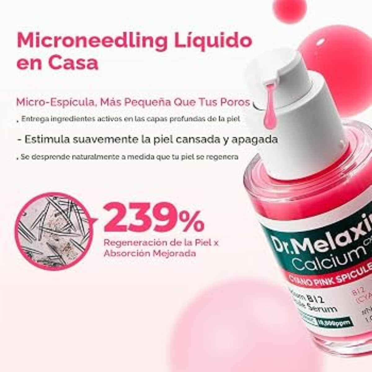 DR. MELAXIN Cemenrete Cyano Pink Spicule Serum
