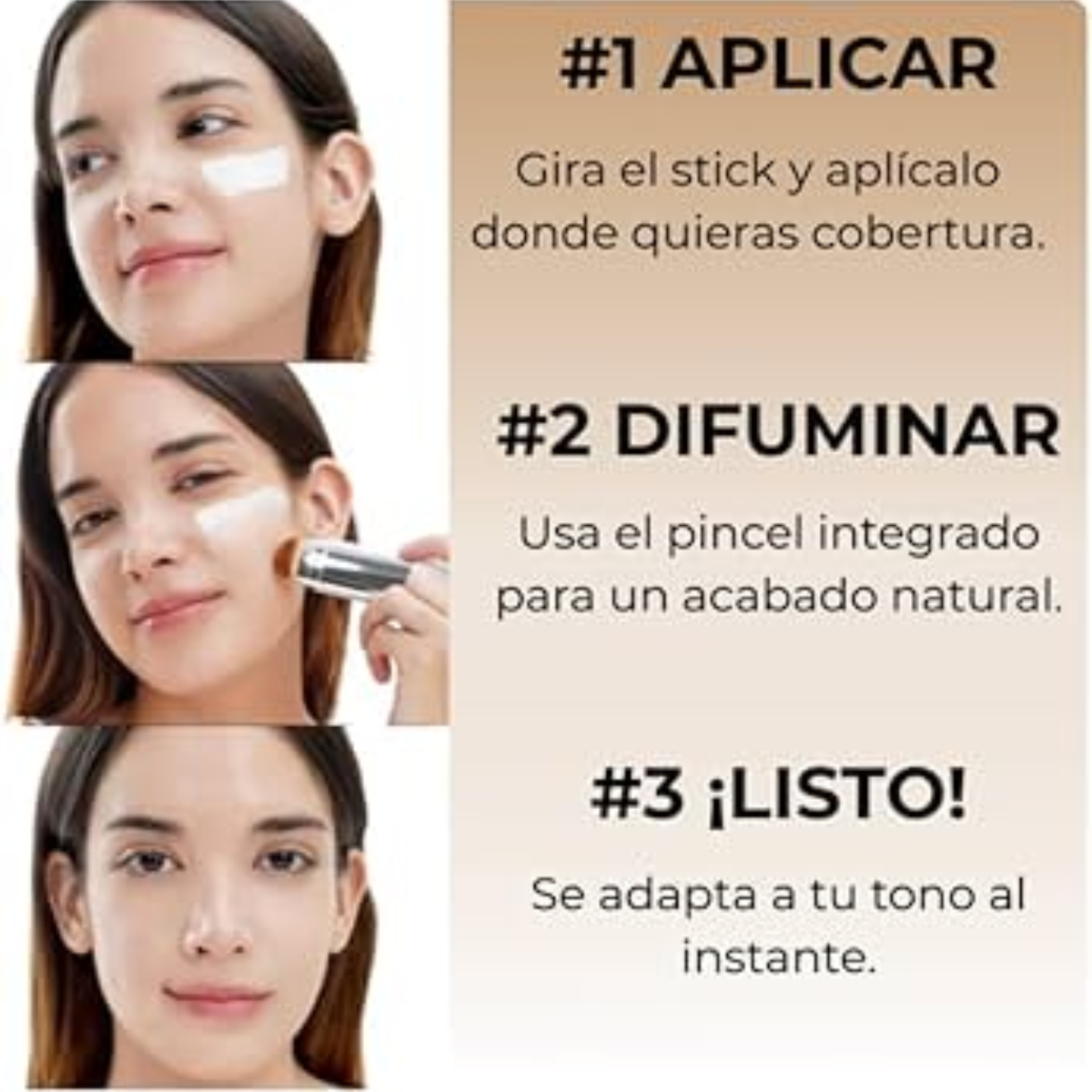 ELROEL Blanc Cover Cream Stick Medium