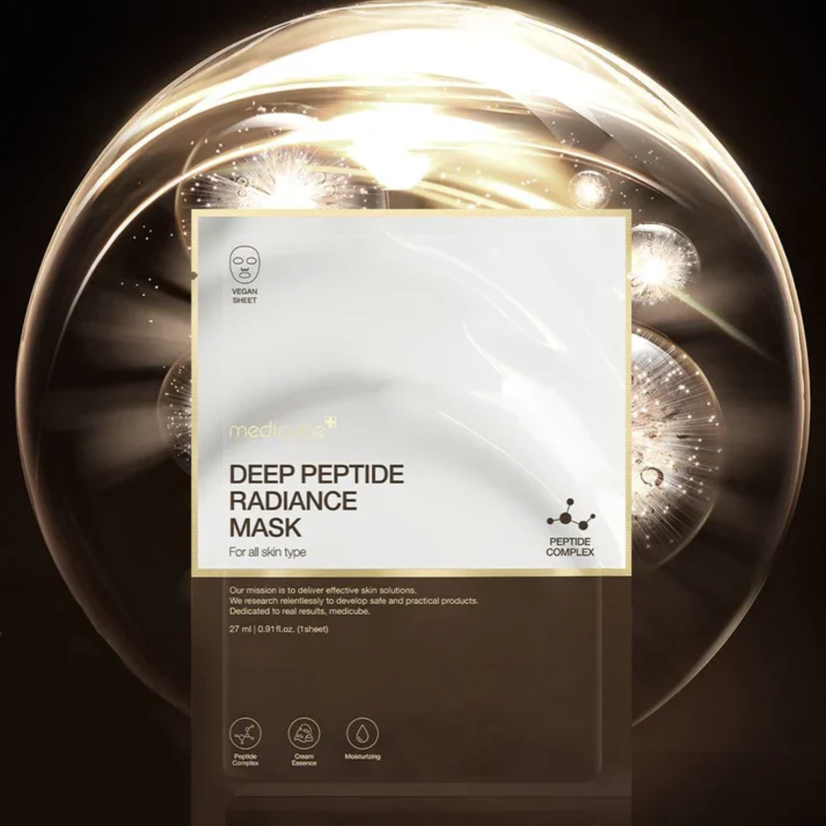 MEDICUBE Deep Peptide Radiance Mask