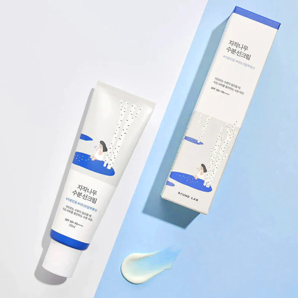 ROUND LAB Birch Juice Moisturizing Sun Cream SPF50+