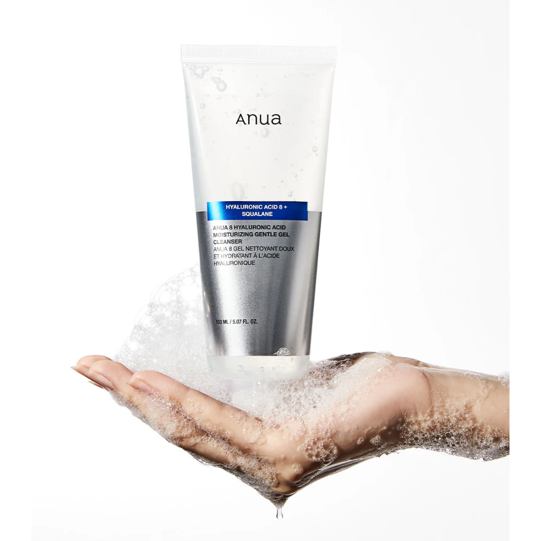 ANUA 8 Hyaluronic Acid Moisturizing Gentle Gel Cleanser