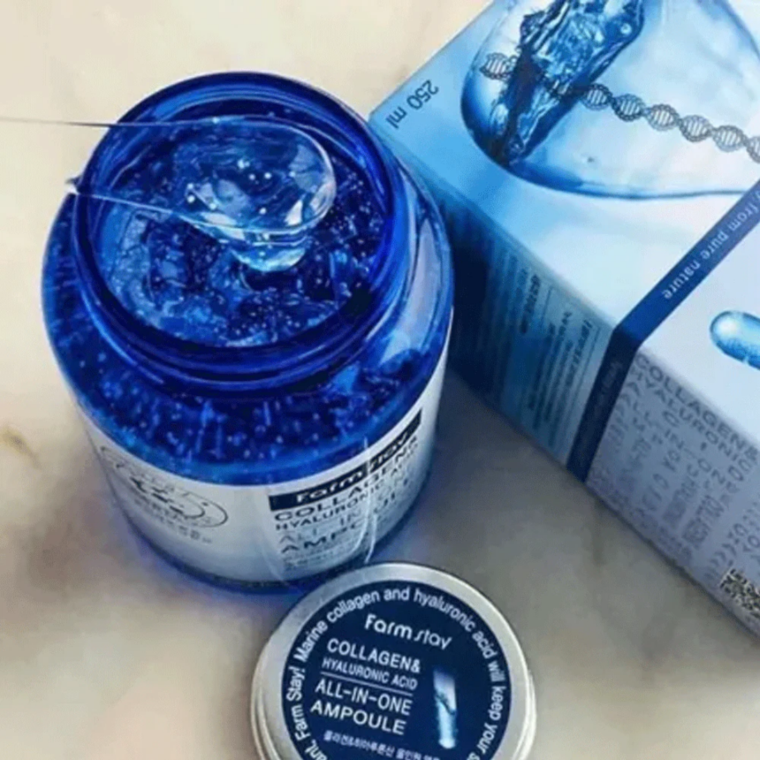 FARM STAY Collagen & Hyaluronic Acid All-In- One Ampoule