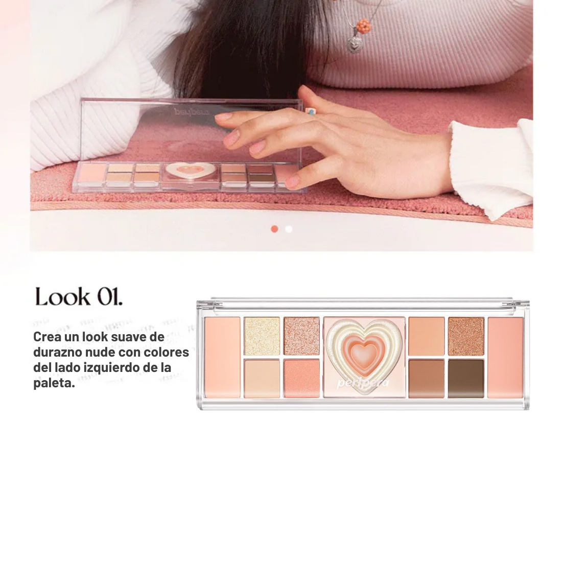 PERIPERA All Take Mood Like Palette Peritage Collection - #02 Peach