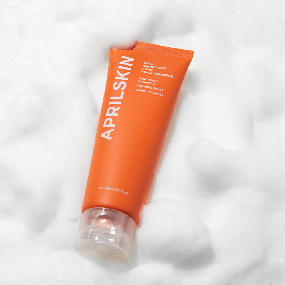 APRIL SKIN Real Carrotene Acne Foam Cleanser