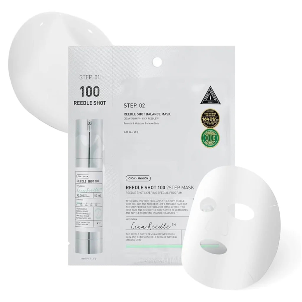 VT COSMETICS Reedle Shot 100 2-Step Mask