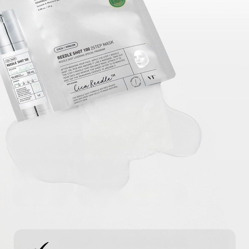 VT COSMETICS Reedle Shot 100 2-Step Mask