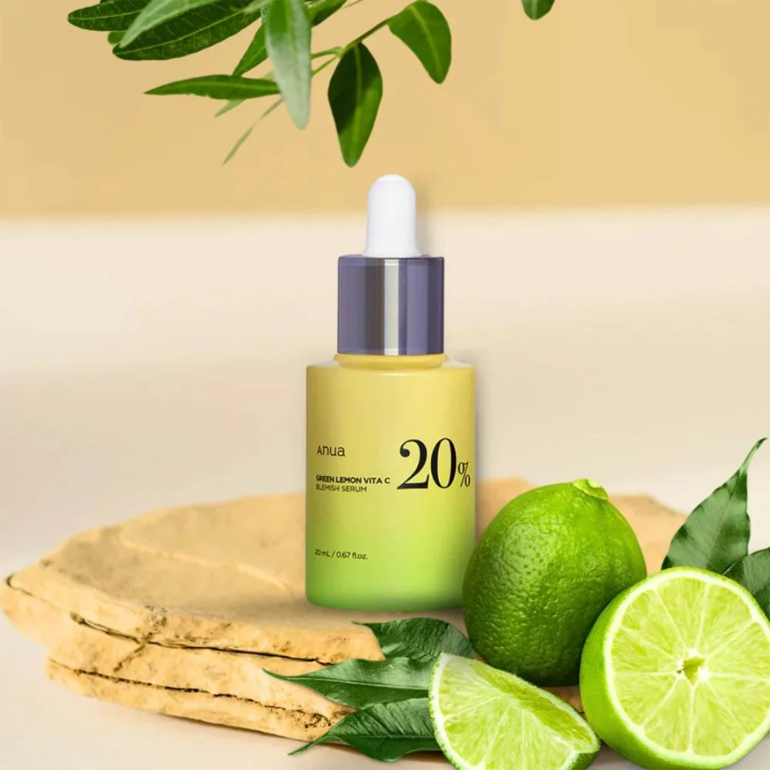 ANUA Green Lemon Vitamin C Blemish Serum