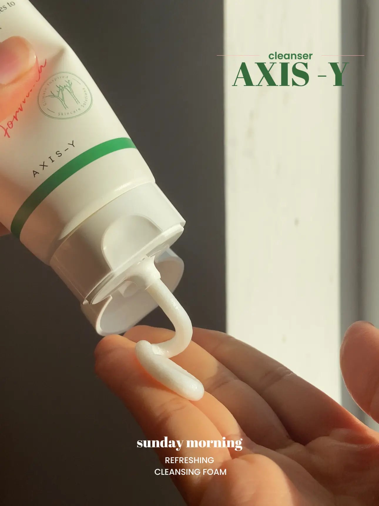 AXIS-Y – Sunday Morning Refreshing Cleansing Foam