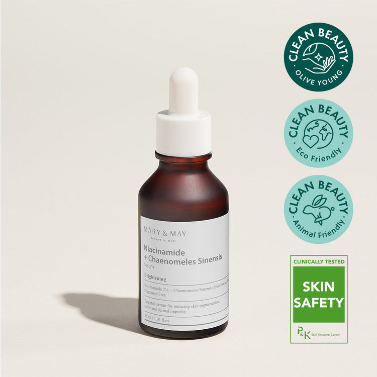 MARY&MAY Niacinamide + Chaenomeles Sinensis Serum